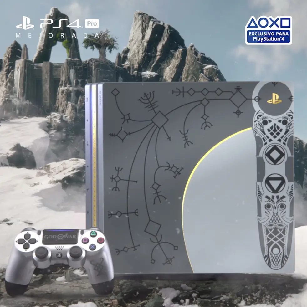 Imagen de Sony anuncia una nueva PS4 Pro Edición Limitada de God of War