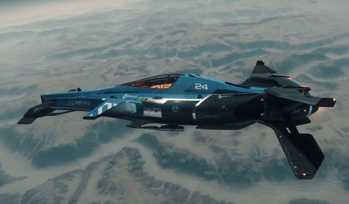 Imagen de Star Citizen presenta múltiples naves en diversos vídeos