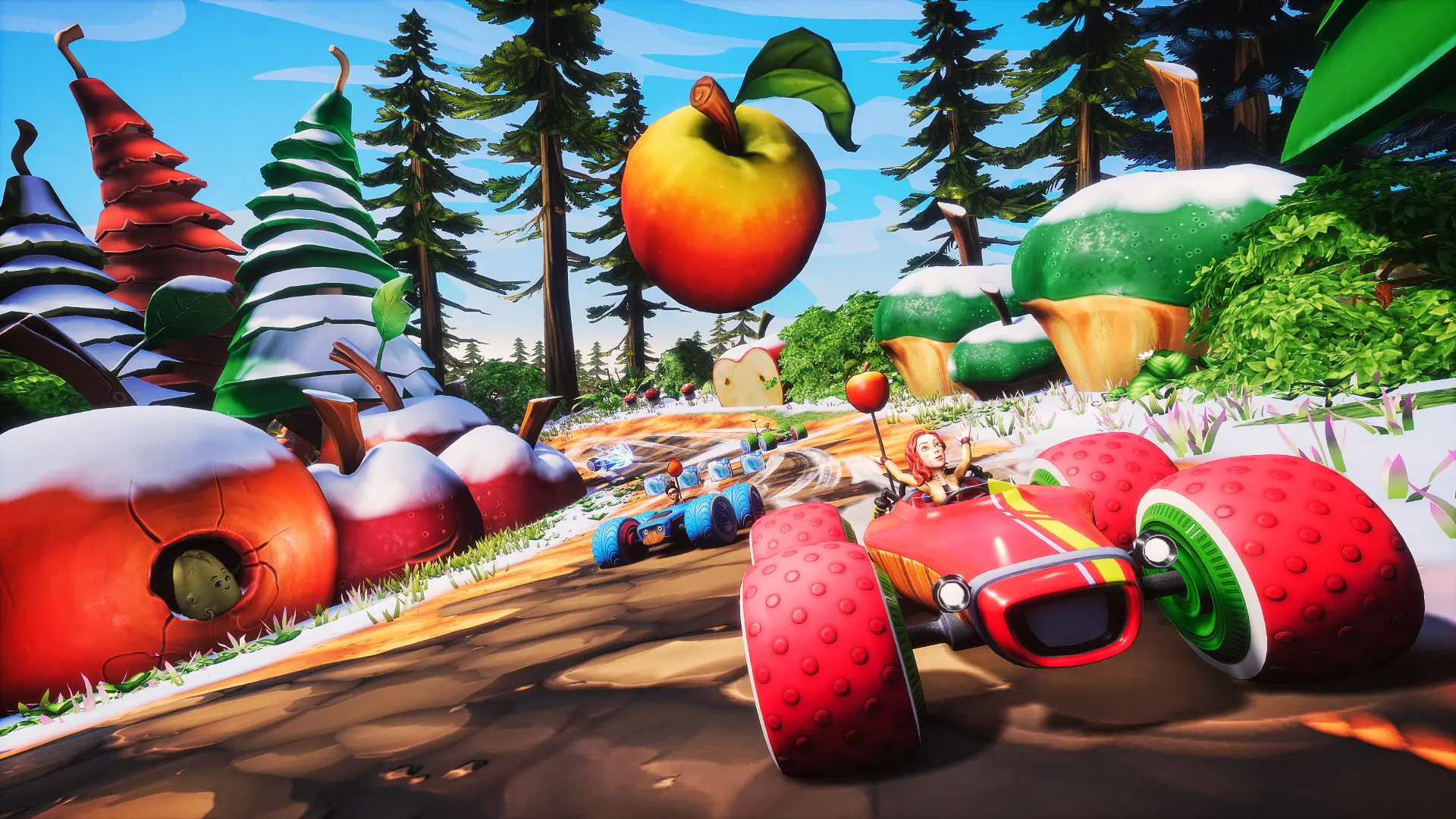 Imagen de All-Star Fruit Racing llegará en julio a consolas y PC