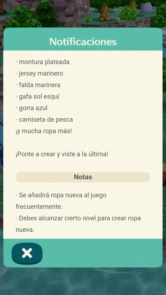 animal crossing pocket camp ropa set eventos