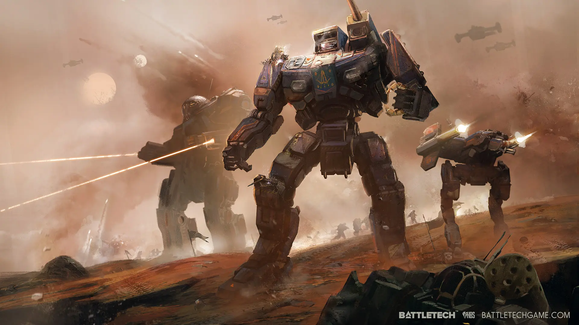 Imagen de Battletech se muestra en funcionamiento gracias a un nuevo diario de desarrollo