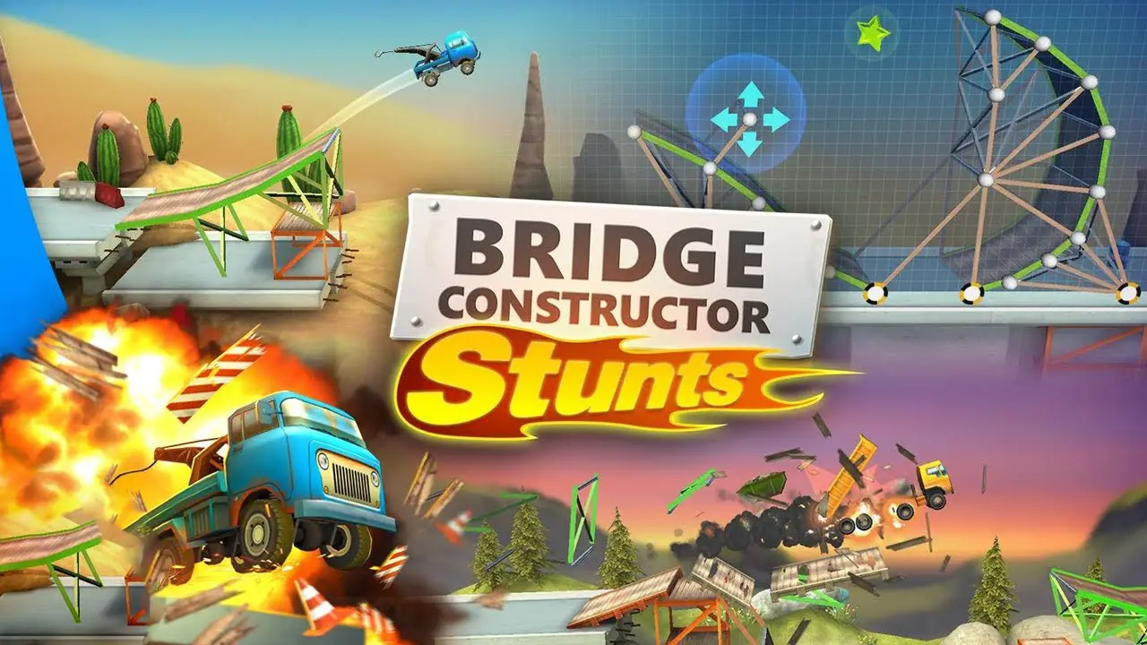 Imagen de Bridge Constructor Stunts ya tiene fecha de lanzamiento en PlayStation 4
