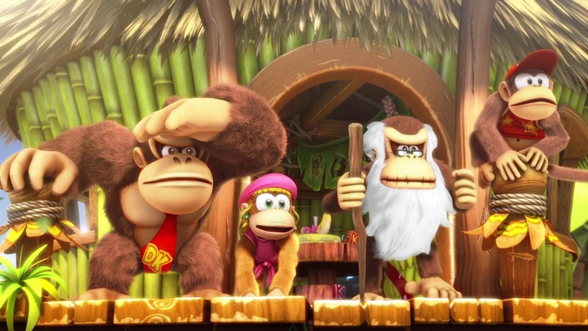 Imagen de Donkey Kong Country: Tropical Freeze nos presenta a Funky y Donkey Kong en vídeo
