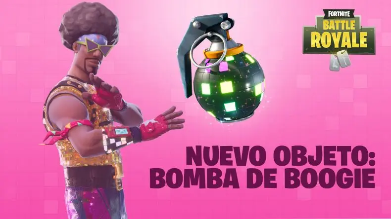 Imagen de La granada boogie de Fortnite estará un tiempo desactivada debido a un bug
