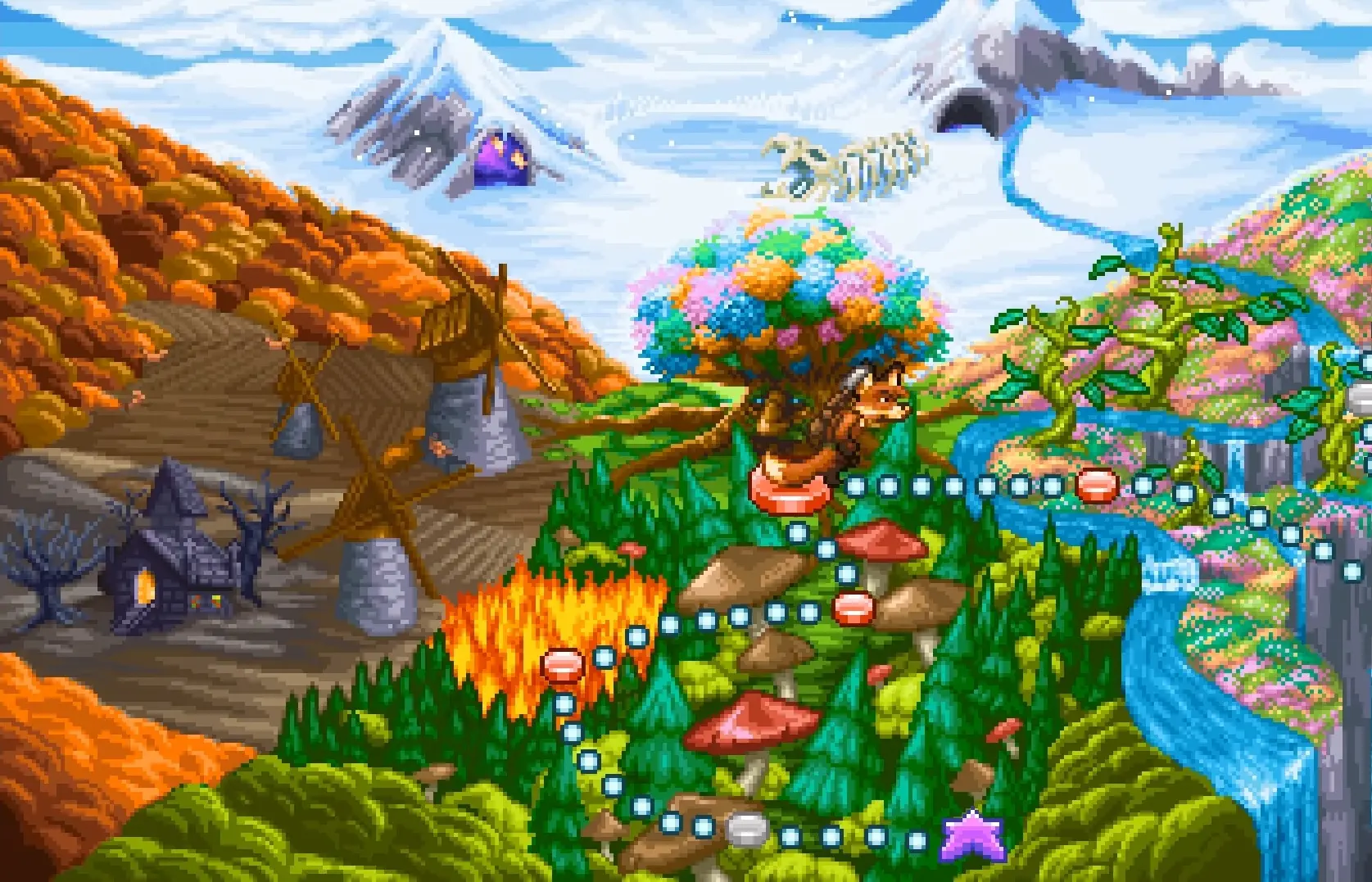 Imagen de Fox N Forests impresiona con su estilo retro en un nuevo gameplay