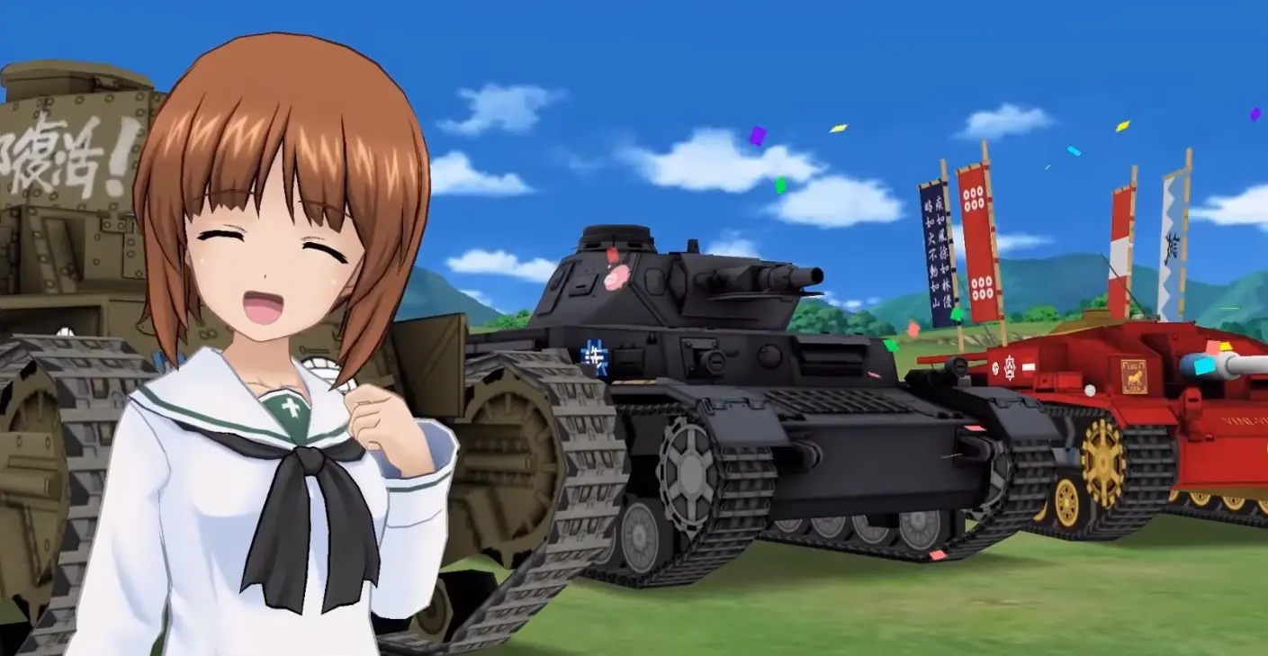 Imagen de Anuncian Girls und Panzer: Atsumare! Minna no Senshadou! para móviles