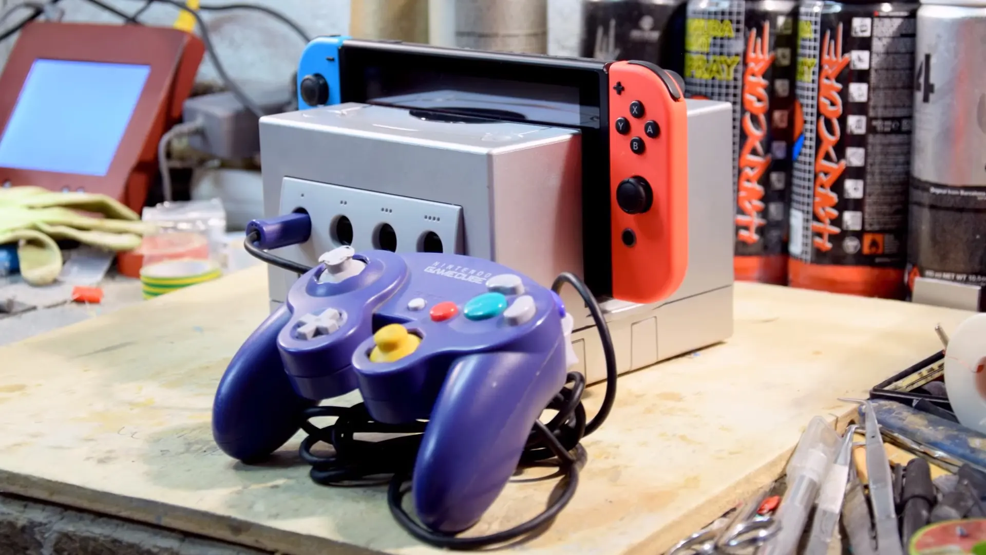 Imagen de Así transforman una GameCube en un dock para Nintendo Switch