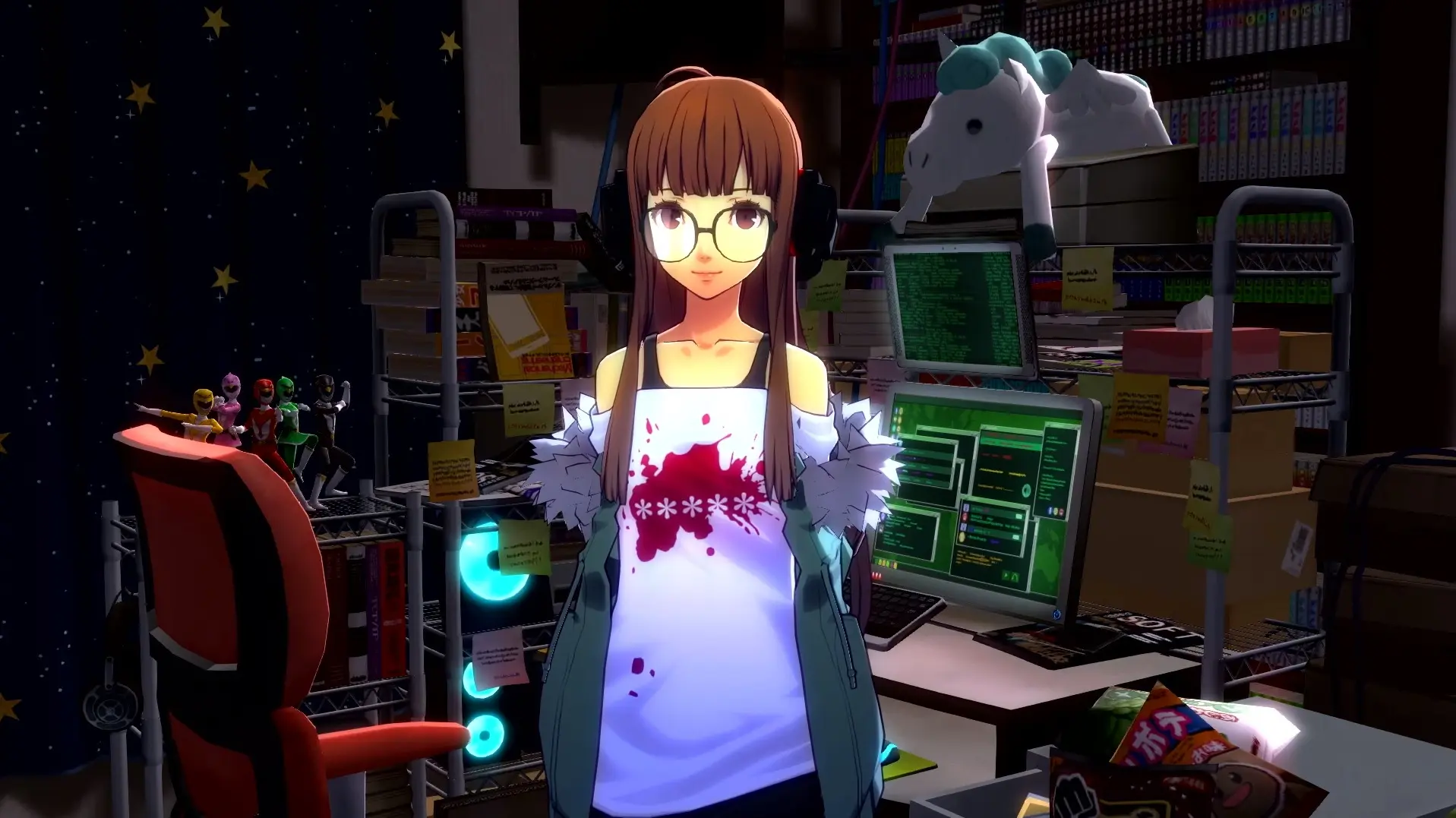 Imagen de Persona 3 y 5: Dancing muestran Commu Mode junto a Morgana y Akihiko