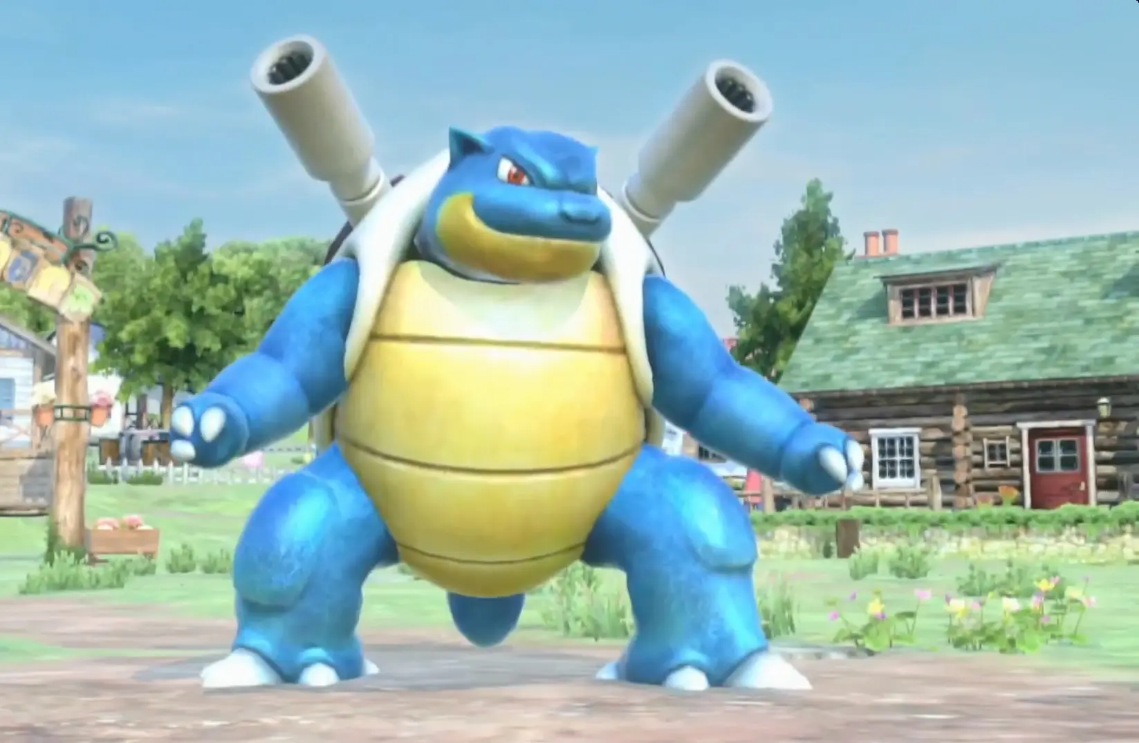 Imagen de Blastoise se deja ver en acción para Pokkén Tournament DX