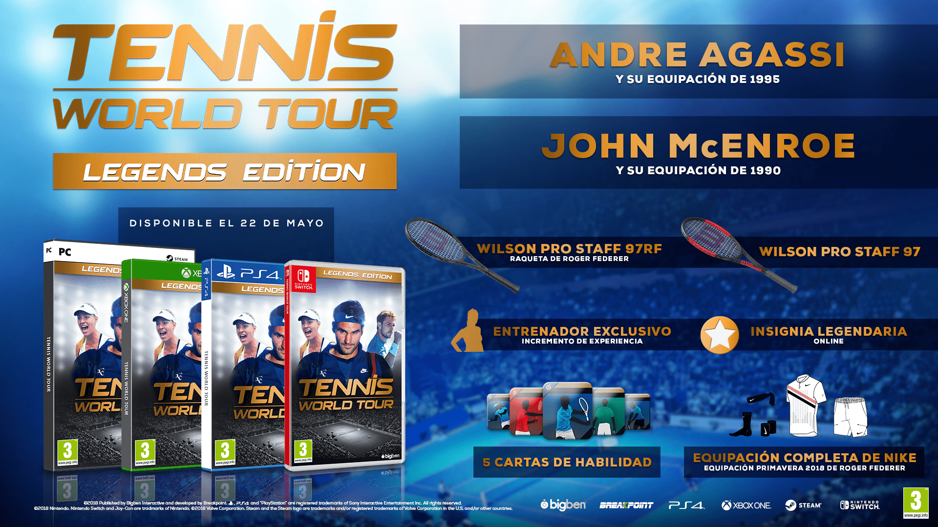 tennis world tour legendaria
