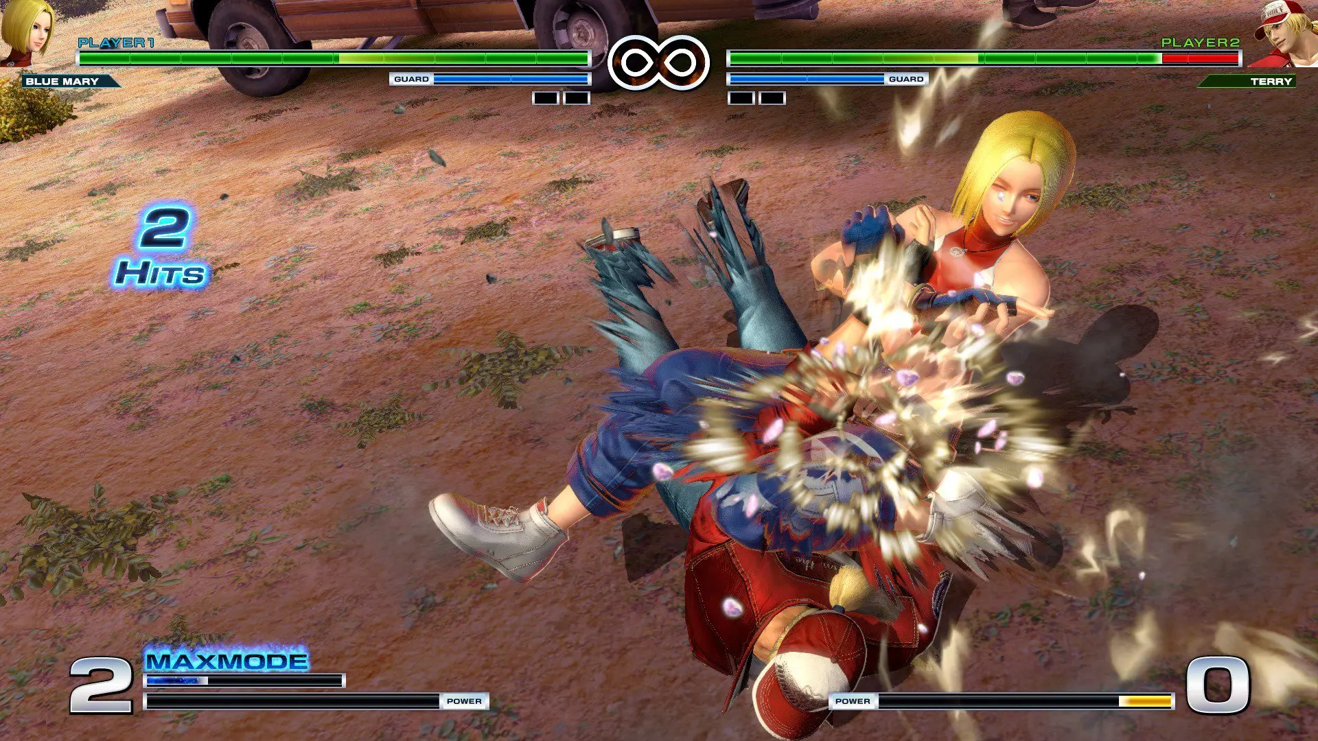 Blue Mary the king of fighters XIV 3
