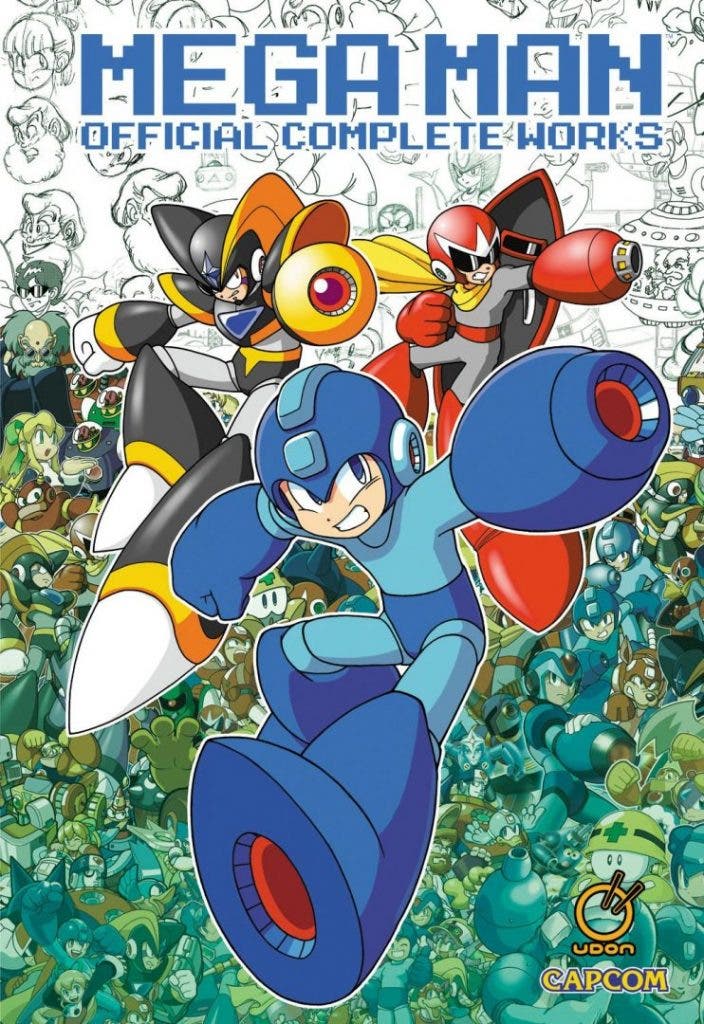 Mega man official complete artwork