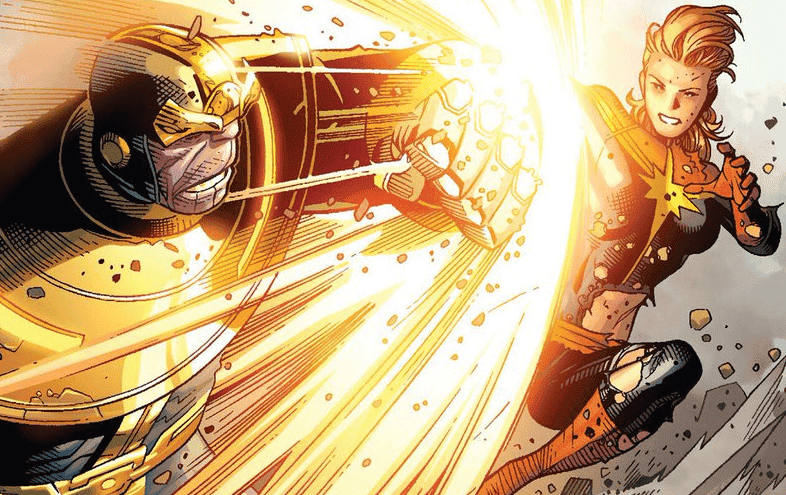 Imagen de Thanos se enfrentará a Capitana Marvel en Avengers 4