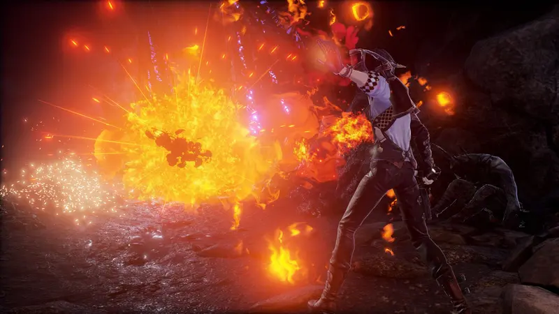 Imagen de Code Vein muestra ataques especiales y NPCs con aún más imágenes