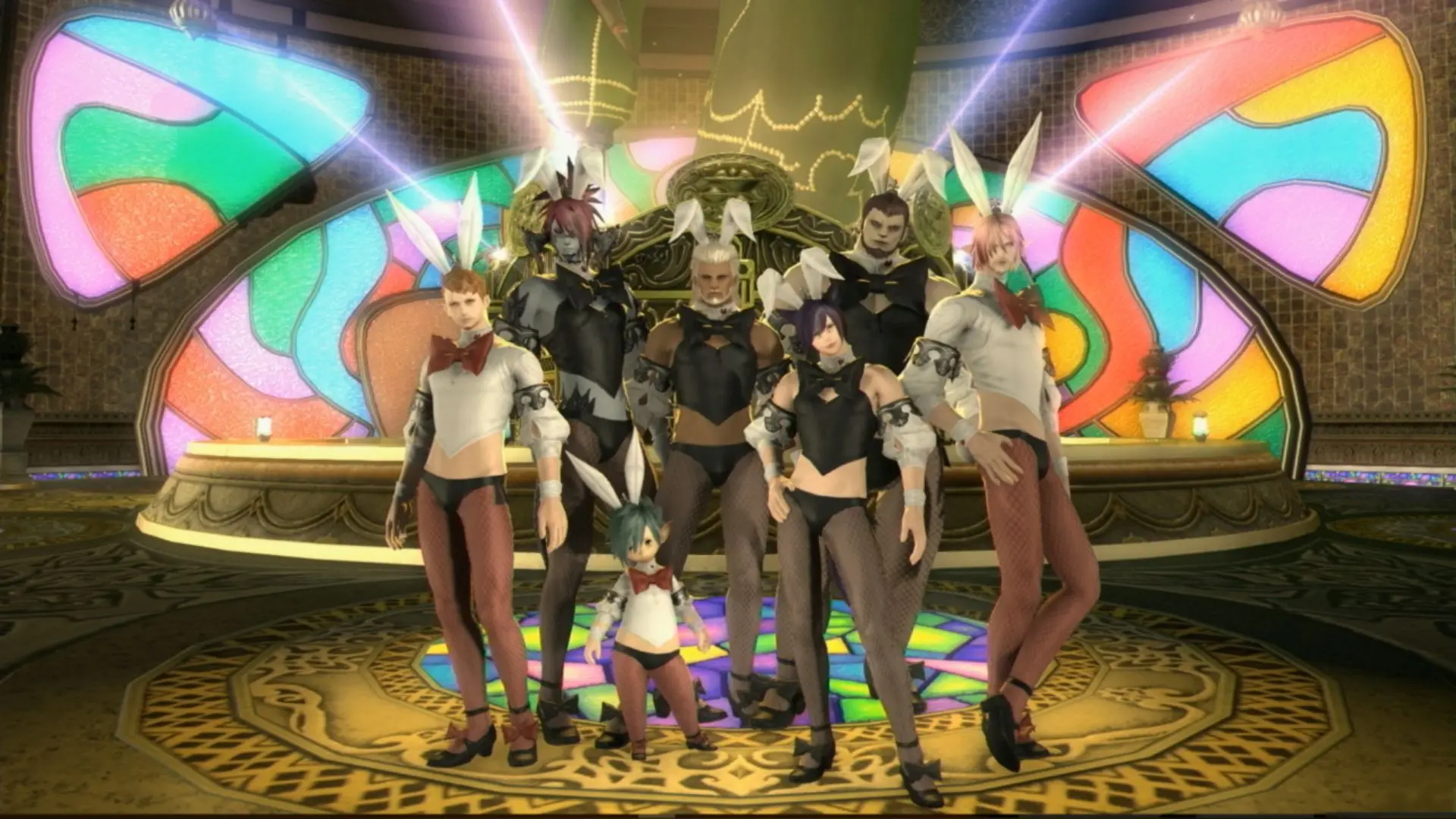 Imagen de Final Fantasy XIV introduce atuendos de conejitos para hombres