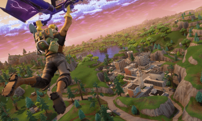 Imagen de Descubren varias bases secretas y una huella enorme en Fortnite