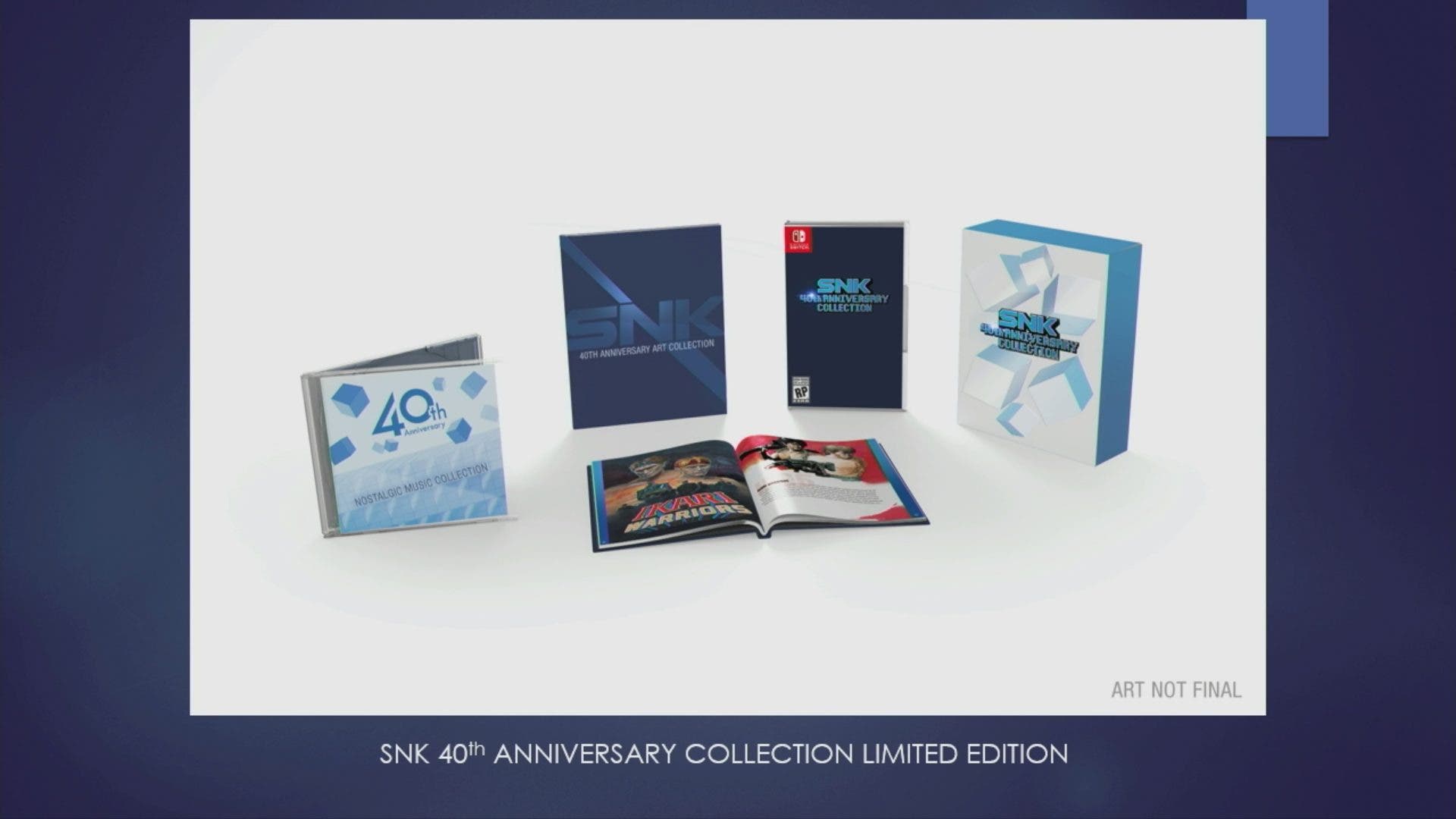 snk 40th anniversary collection limited edition