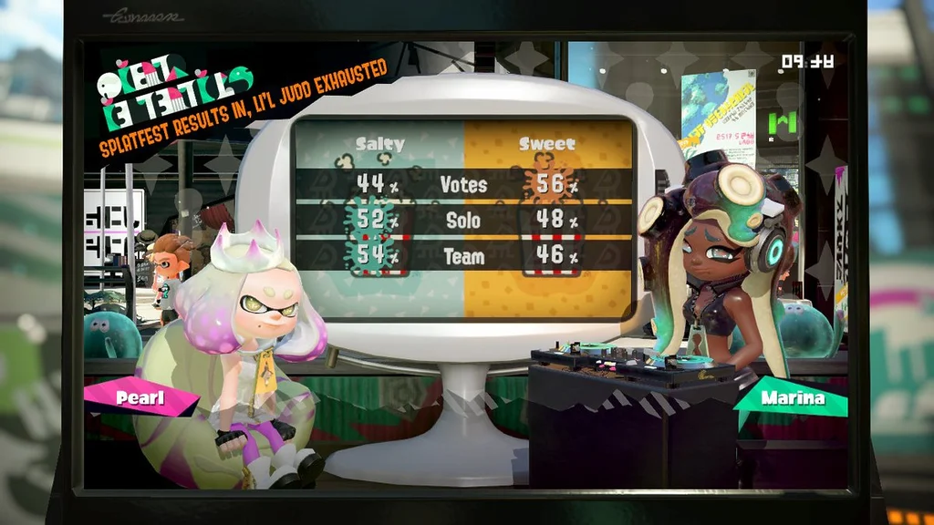 splatoon 2 Festival palomitas