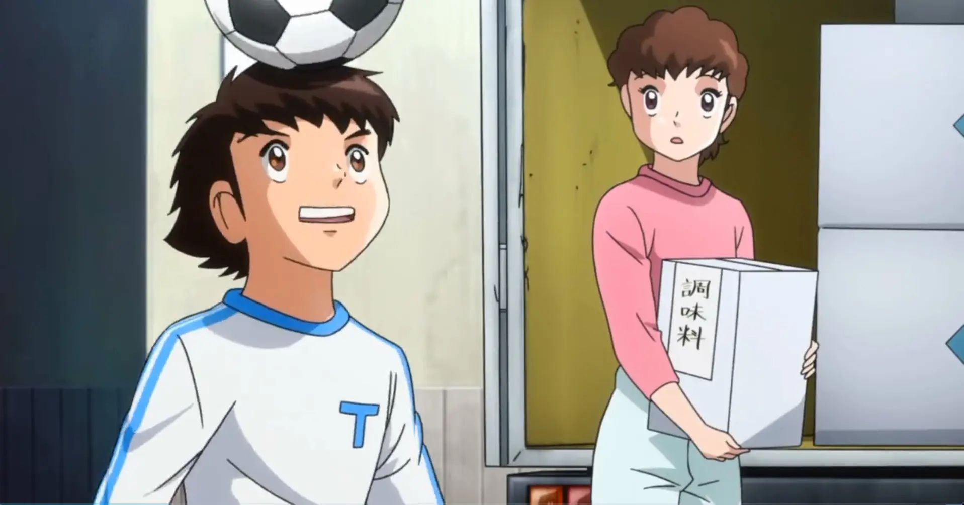 Imagen de Oliver Atom se presenta en el primer episodio de Super Campeones 2018