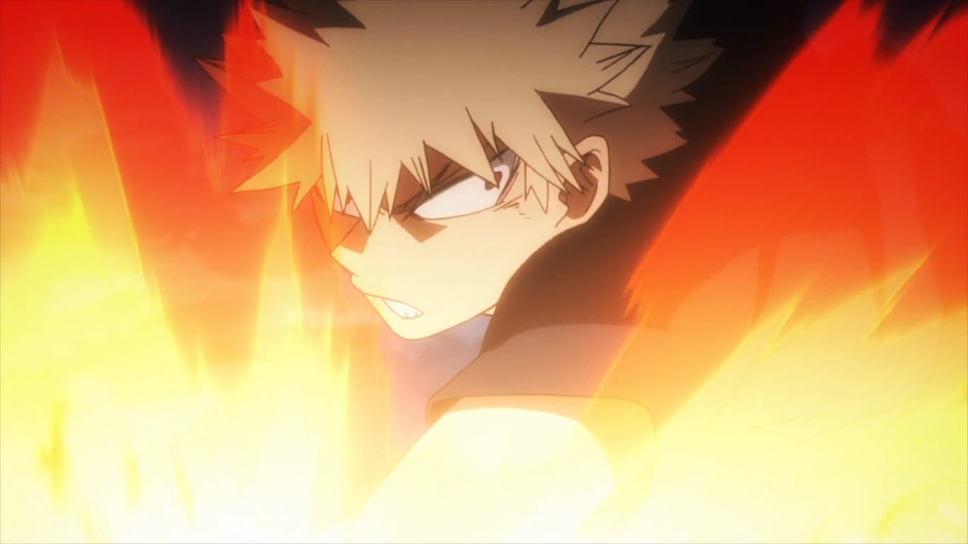 Imagen de Todos a por Bakugo en el episodio 44 de My Hero Academia