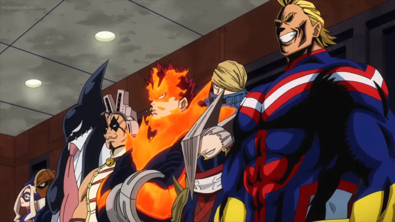 Imagen de La caballería se prepara en el episodio 46 de My Hero Academia