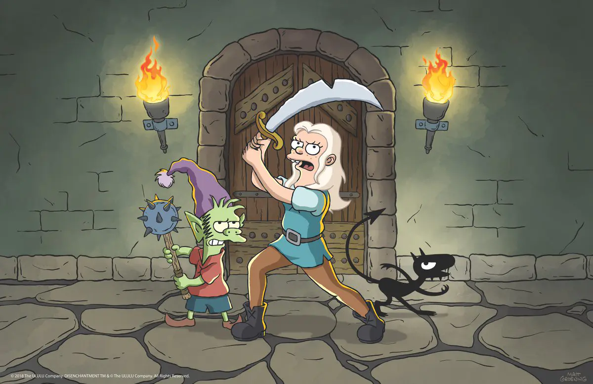 Imagen de La nueva serie de Matt Groening será como si Los Simpson fornicaran con Juego de Tronos
