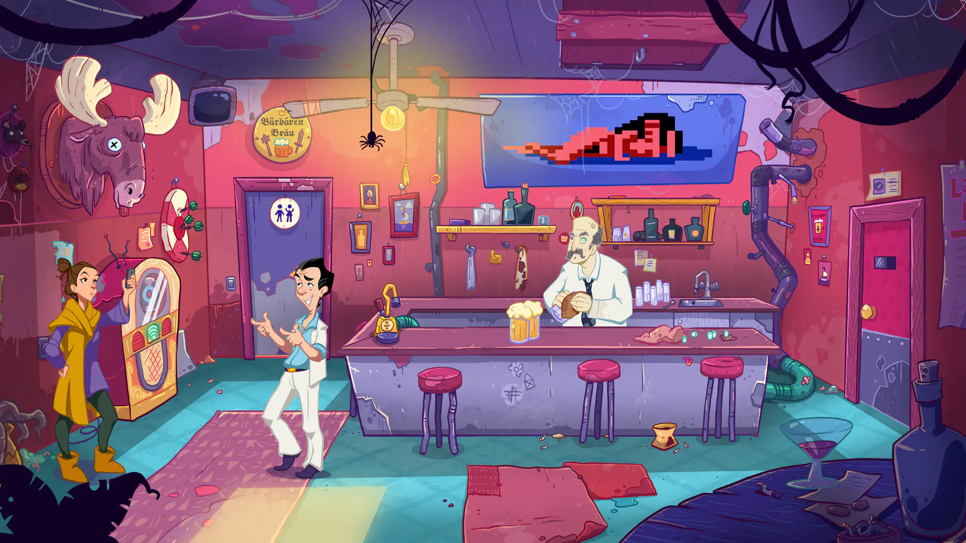 Imagen de Leisure Suit Larry – Wet Dreams Don’t Dry muestra un extenso gameplay