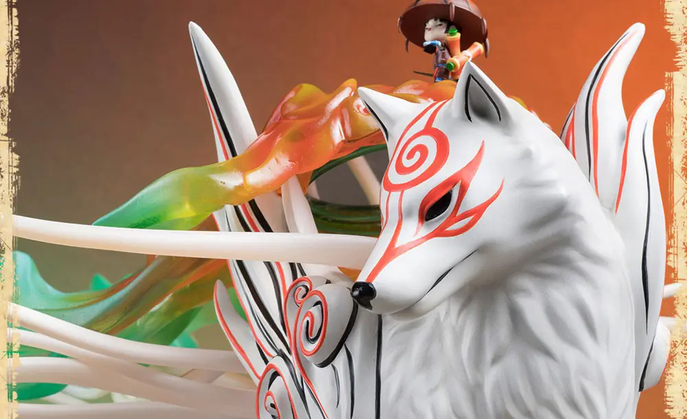 Imagen de Shiranui el personaje de Okami se luce en una nueva figura