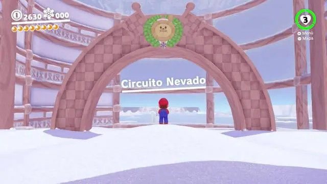 Imagen de Transforman el circuito nevado del Reino de hielo en una carrera del Mario Kart 8