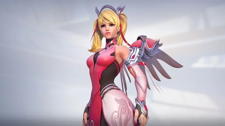 Imagen de Así se empleará el dinero recaudado por la skin de Mercy rosa de Overwatch