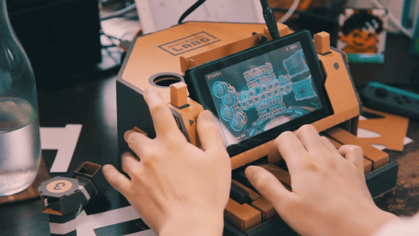 nintendo labo piano
