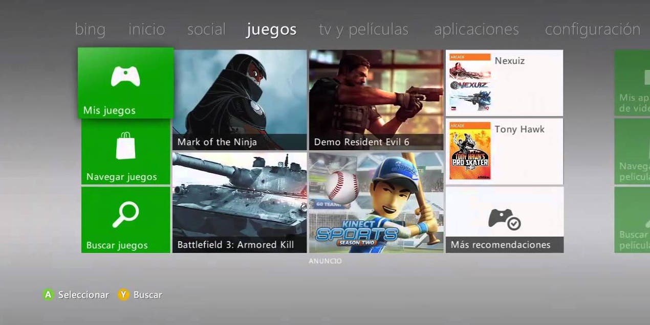 Imagen de La veterana Xbox 360 recibe una nueva actualización