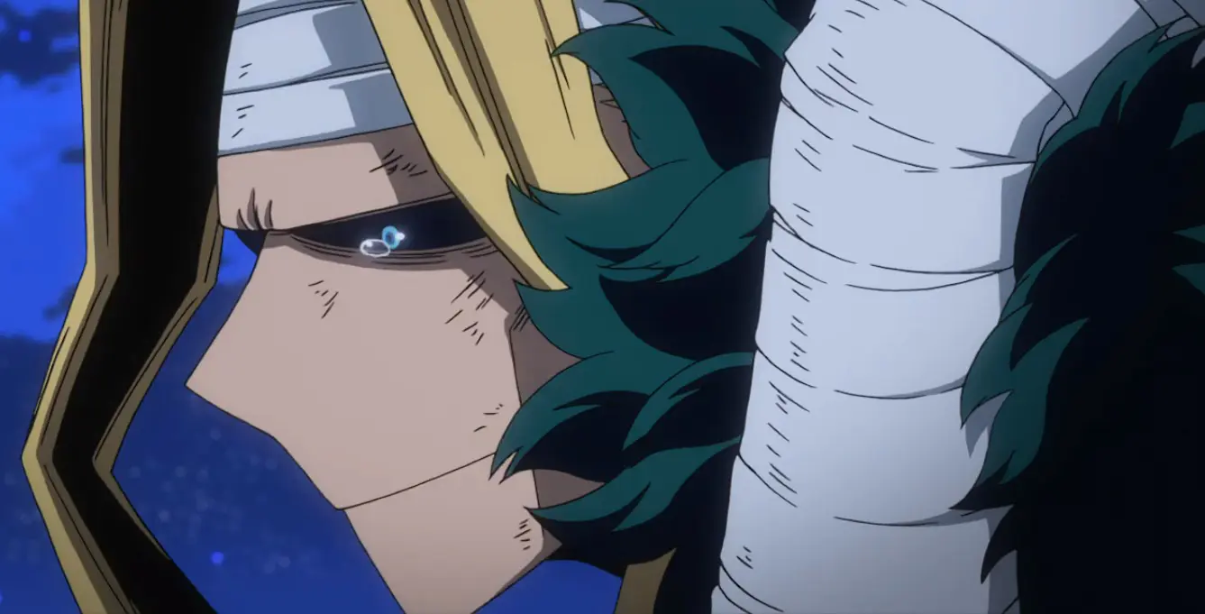 Imagen de De generación a generación en el episodio 50 de My Hero Academia