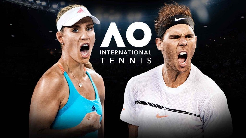 AO International Tennis logo