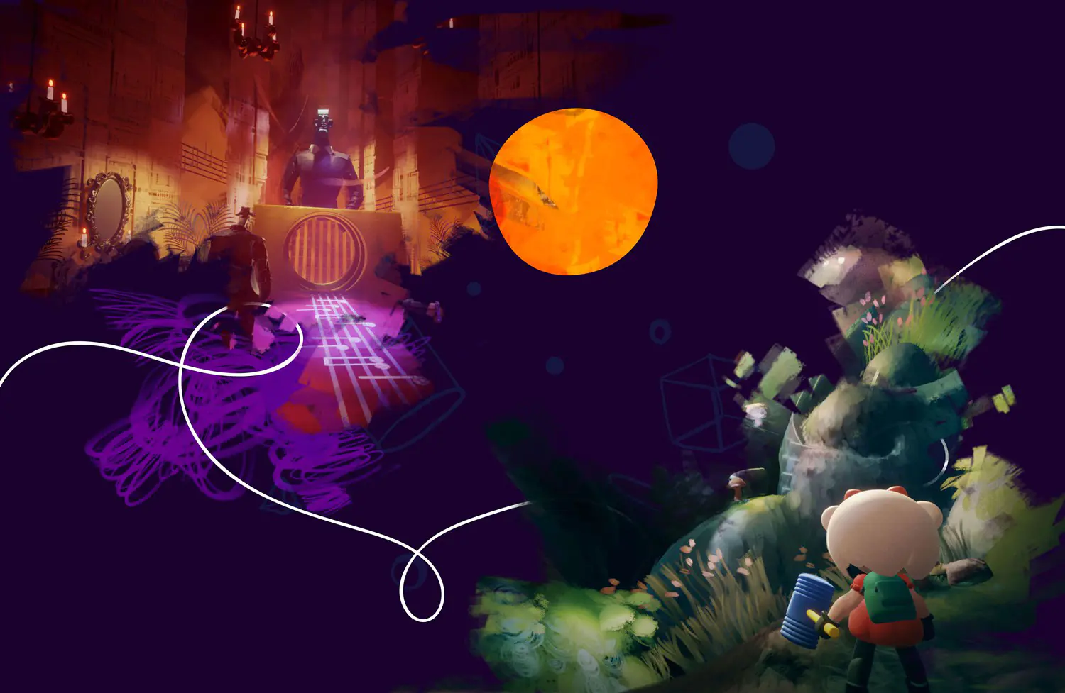 Imagen de Dreams muestra en un nuevo gameplay sus herramientas de creación