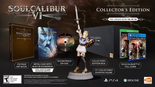 Soulcalibur VI edición coleccionista americana