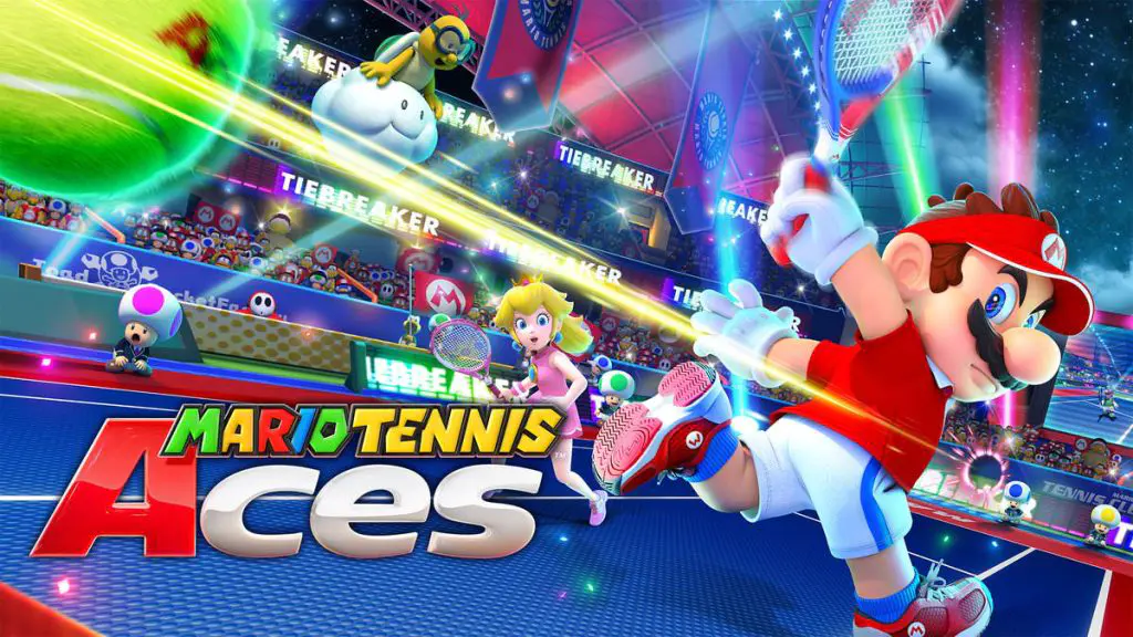mario tennis aces review logo
