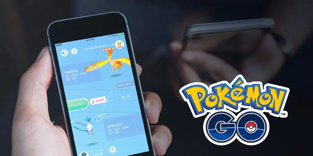 pokemon go intercambio