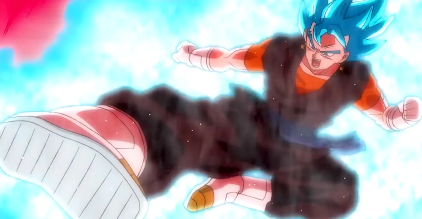 Imagen de Vegeto Blue Kioken estalla en el nuevo tráiler de Dragon Ball Heroes