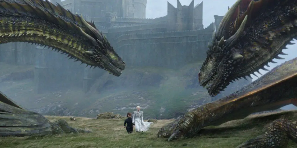 Game of Thrones Dragons Beyond the Wall