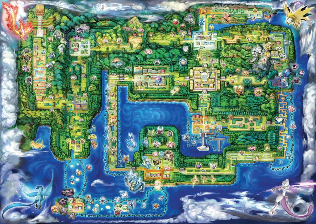 Mapa de Kanto