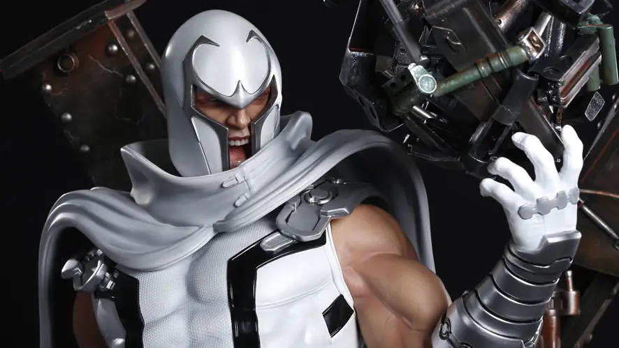 Imagen de XM Studios deslumbra con una versión en blanco de Magneto
