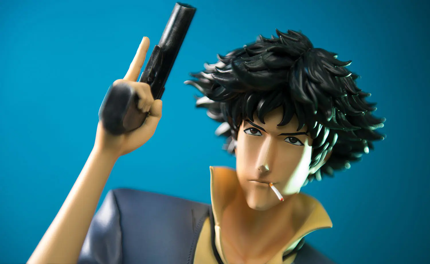 Imagen de Firts 4 Figures revela las diferencias entre versiones de la pieza de Spike Spiegel