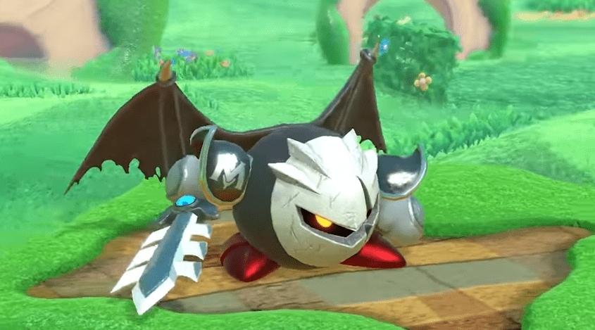 Imagen de Meta Knight Oscuro se deja ver en un nuevo clip de Kirby Star Allies