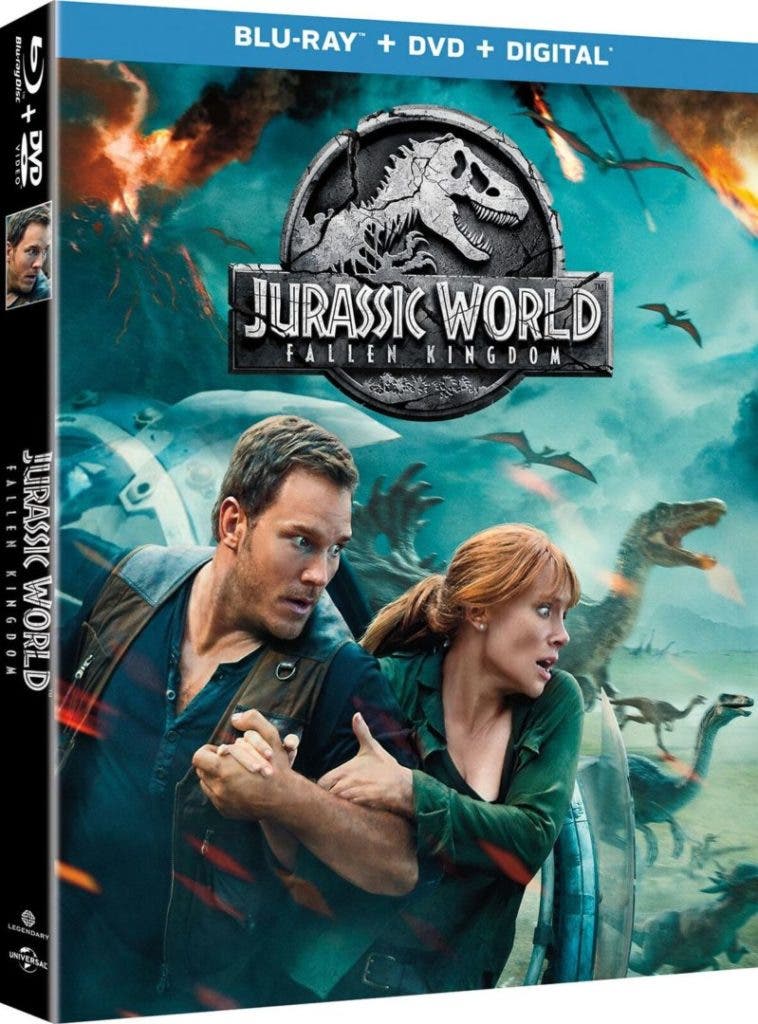 jurassic world blu ray art