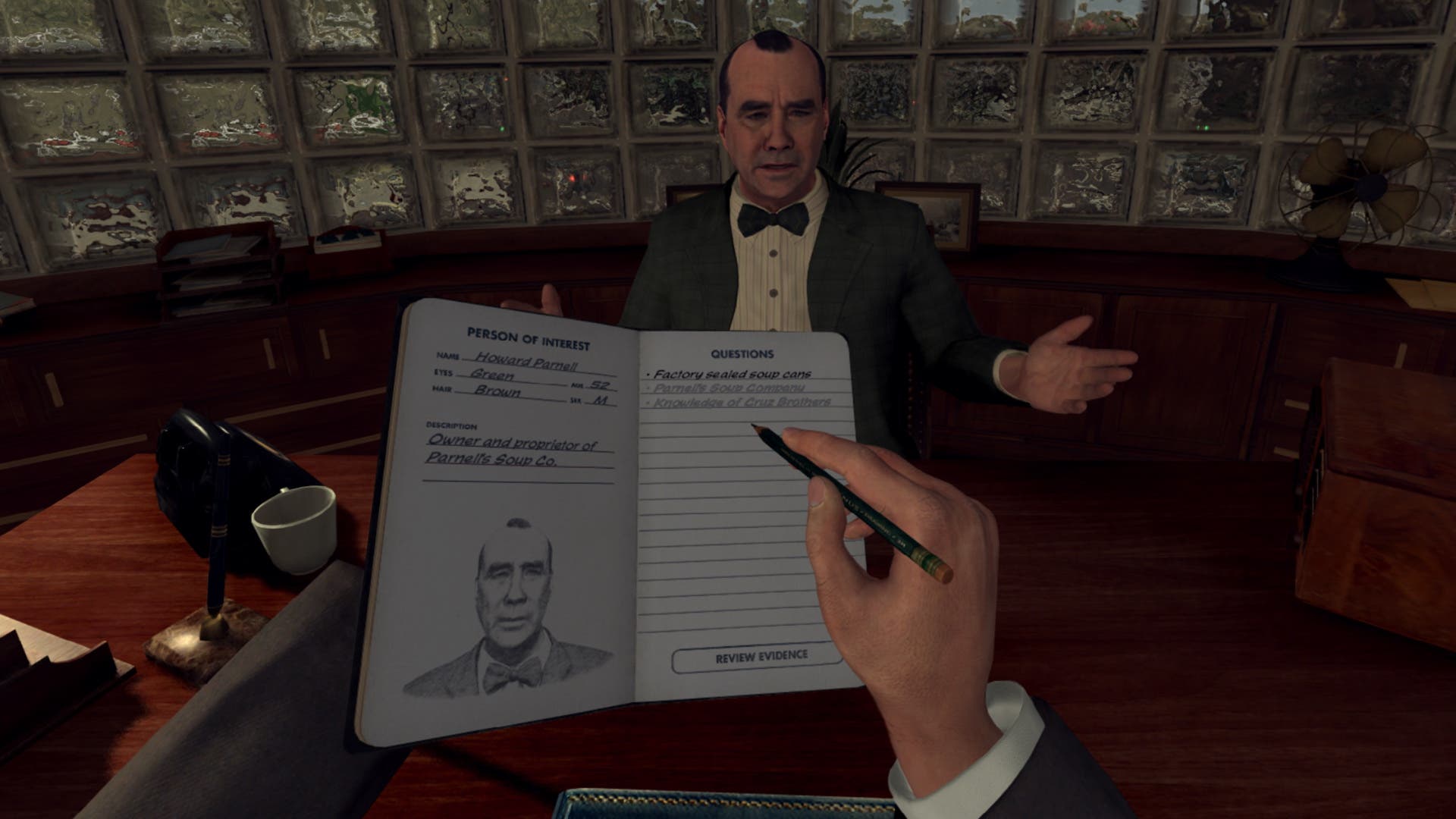 Imagen de L.A. Noire: The VR Case Files, con problemas debido al DRM de Rockstar