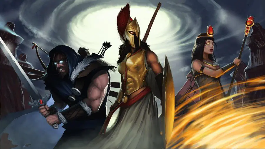 Imagen de Rise of Titans lleva sus batallas de cartas al acceso anticipado de Steam