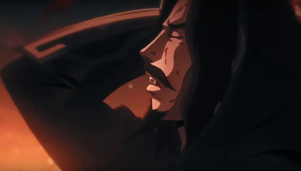 Imagen de Baño de sangre en el primer póster de la segunda temporada de Castlevania