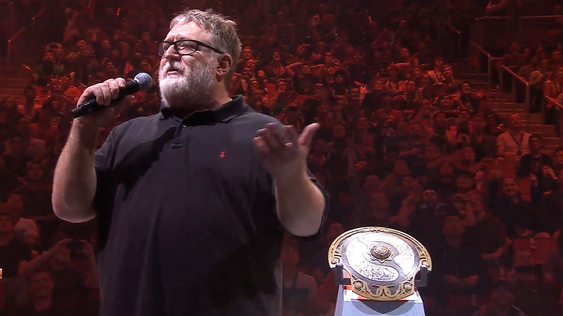 Imagen de Gabe Newell es la figura del nuevo pack de anunciantes de Dota 2