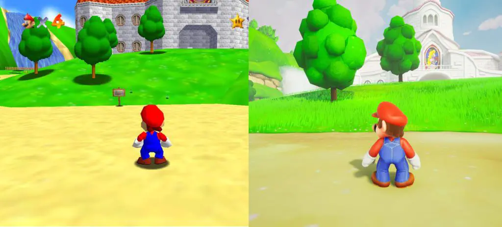 Super Mario 64 Unreal Engine 4 1